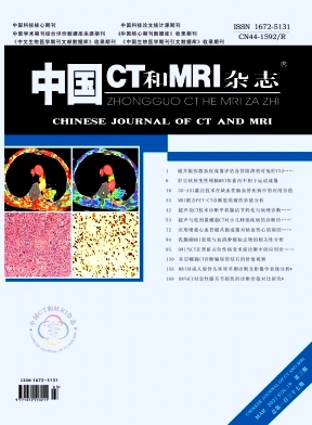中国CT和MRI杂志 中国CT和MRI杂志